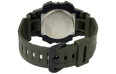 Casio Waterproof Solar Powered Sports Mens Army Green Analog