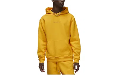 Air Jordan Wordmark Fleece Hoodie 'yellow'