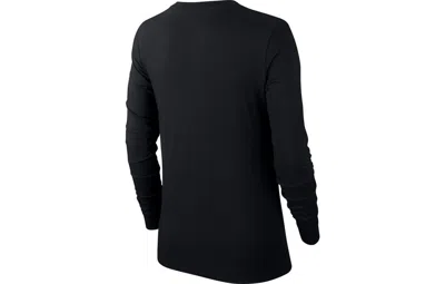 Nike Women's  Sportswear Long-sleeve T-shirt In Black