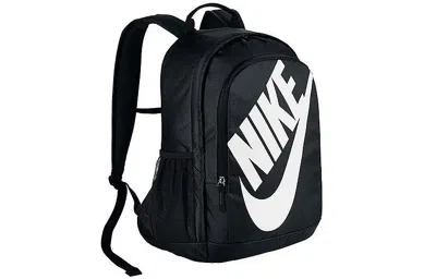 Nike Large Logo Printing Schoolbag Backpack Black