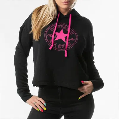 Converse (wmns)  Athleisure Casual Sports Hooded Knit Hoodie Black