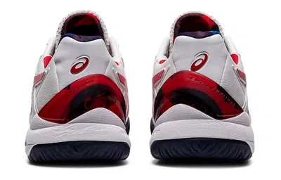 Asics Gel Resolution 8 Le 'white Classic Red' In Multi