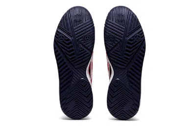 Asics Gel Resolution 8 Le 'white Classic Red' In Multi