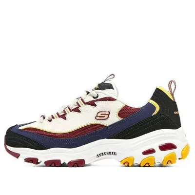 Skechers (wmns)  D'lites 1.0 Running Shoes 'white Navy Red'