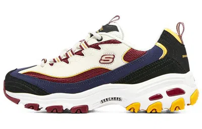 Skechers (wmns)  D'lites 1.0 Running Shoes 'white Navy Red'