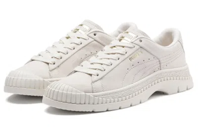 Puma (wmns)  Utility Suede 'pastel Parchment' In White