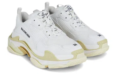 Balenciaga Off-white Clear Sole Triple S Sneakers