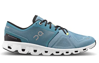 On Running Cloud X3 Low-top Mesh Sneakers In White