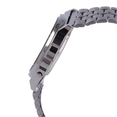 Casio Youth Vintage  Analog-digital Watch 'silver' In Black
