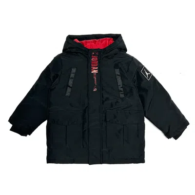 Air Jordan (ps)  Winter Warm Parka Down Jacket 'black Red'