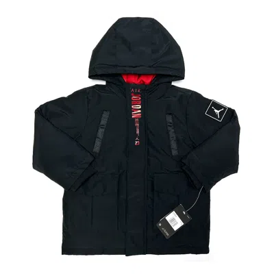 Air Jordan (ps)  Winter Warm Parka Down Jacket 'black Red'