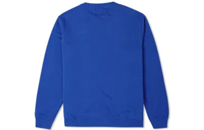 Converse Go-to Chuck Taylor Patch French Terry Crew Sweatshirt 'blue'