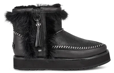 Ugg (wmns)  Fluff Punk Boot Fleece Lined Black