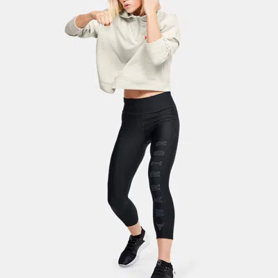 Under Armour (wmns)  X Project Rock Terry Hoodie 'white Pink'