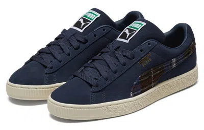 Puma Unisex Suede Classic Flannel Sneakers Blue
