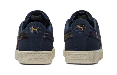 Puma Unisex Suede Classic Flannel Sneakers Blue