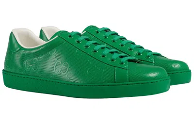 Gucci Ace Series G Printing Sports Shoe 'green'