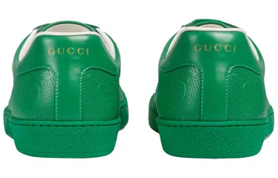 Gucci Ace Series G Printing Sports Shoe 'green'