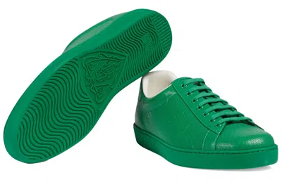 Gucci Ace Series G Printing Sports Shoe 'green'
