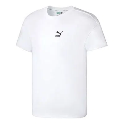Puma Classic Logo T-shirt 'white'