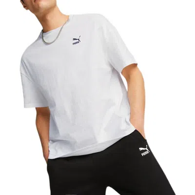 Puma Classic Logo T-shirt 'white'