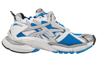 Balenciaga (wmns)  Runner Sneakers 'white Blue Mesh And Nylon'