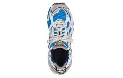 Balenciaga (wmns)  Runner Sneakers 'white Blue Mesh And Nylon'