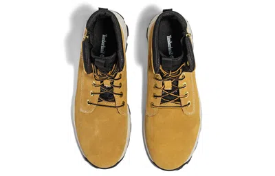 Timberland Brooklyn Side Zip Boot 'wheat Nubuck With Camo' In Brown