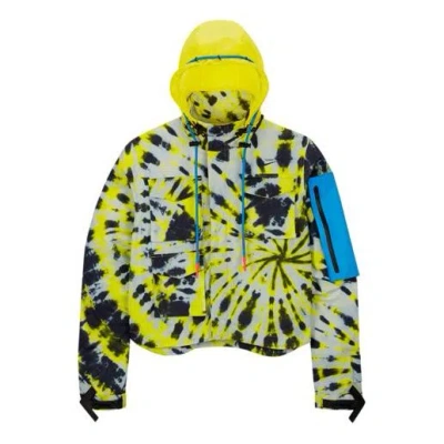 Nike (wmns)  Lab Tie Dye Jacket 'volt Blue' In Multi