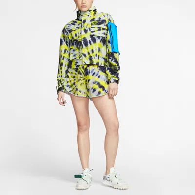Nike (wmns)  Lab Tie Dye Jacket 'volt Blue' In Multi