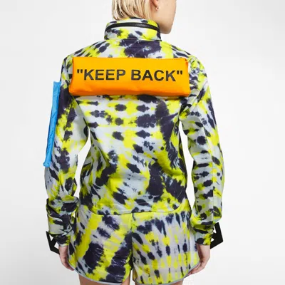 Nike (wmns)  Lab Tie Dye Jacket 'volt Blue' In Multi