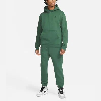 Air Jordan Embroidered Logo Sports Fleece Hoodie 'green'