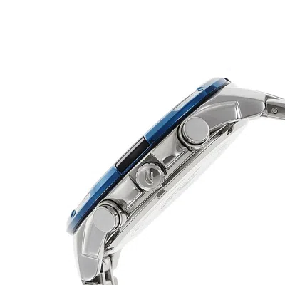 Casio Edificeseries Men'ses Mens Blue Analog In Metallic