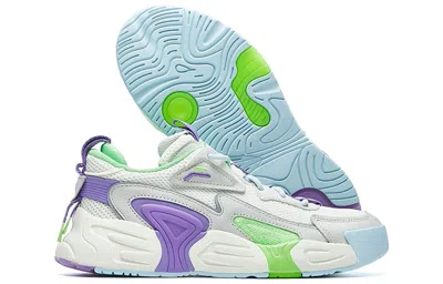 Fila Swarm Low Swirl Sneakers Purple/white/grey In White