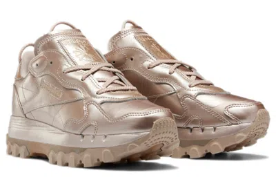 Reebok (wmns)  Cardi B X Classic Leather 'rose Gold Champagne' In Neutral
