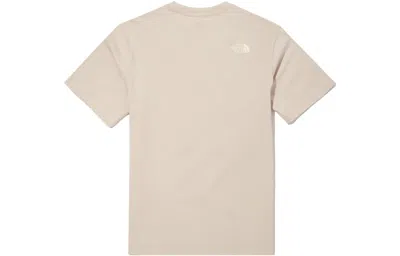 The North Face Ss22 Cotton Basic T-shirt 'beige' In Neutral