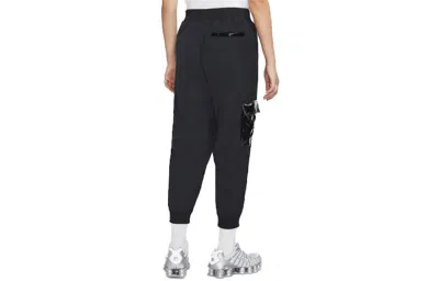 Nike (wmns)  Sportswear Icon Clash Sports Zipper Woven Casual Long Pants/trousers Black In Blue