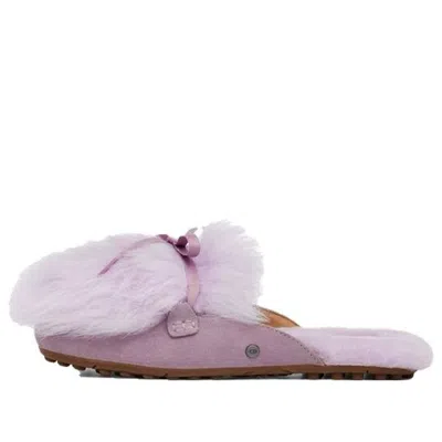 Ugg (wmns)  Shaine Fluff Lightweight Cozy Flat Plush Slipper Pink Purple