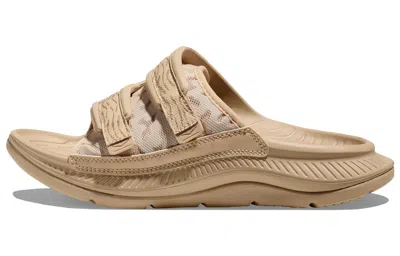 Hoka One One Ora Luxe 'shifting Sand' In Brown
