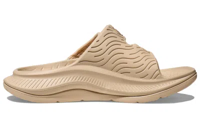 Hoka One One Ora Luxe 'shifting Sand' In Brown