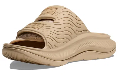 Hoka One One Ora Luxe 'shifting Sand' In Brown