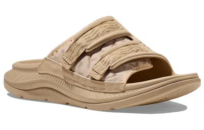 Hoka One One Ora Luxe 'shifting Sand' In Brown