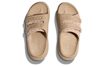 Hoka One One Ora Luxe 'shifting Sand' In Brown