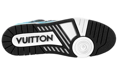 Louis Vuitton Lv Trainers 'white Black Blue'