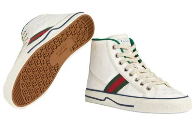 Gucci (wmns)  Tennis 1977 High 'white Mini Gg'