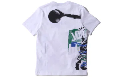 Air Jordan Sport Dna Ss20 Printed Short Sleeve Tee Men White