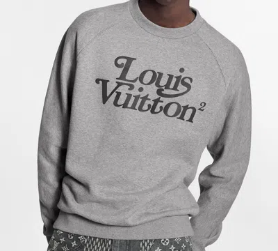 Pre-owned Louis Vuitton X Nigo Crossover Squared Casual Pullover Unisex Gray