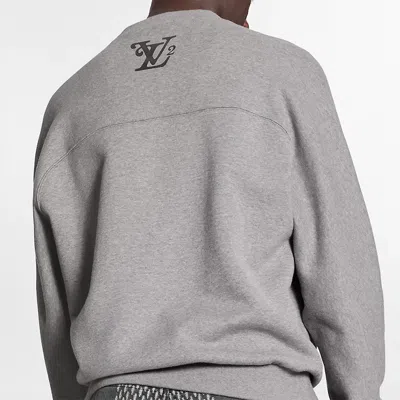 Pre-owned Louis Vuitton X Nigo Crossover Squared Casual Pullover Unisex Gray