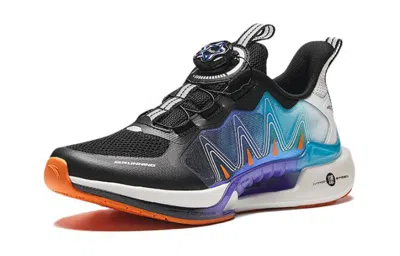Anta (gs)  Running Series Sneakers 6.0 'black Purple Blue'