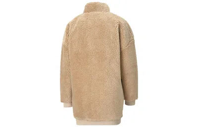 Puma (wmns)  Interstellar Teddy Jacket 'beige' In Brown